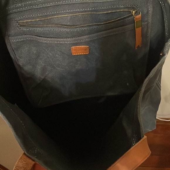 Madewell Transport Bag- Navy Blue - Picture 8 of 11